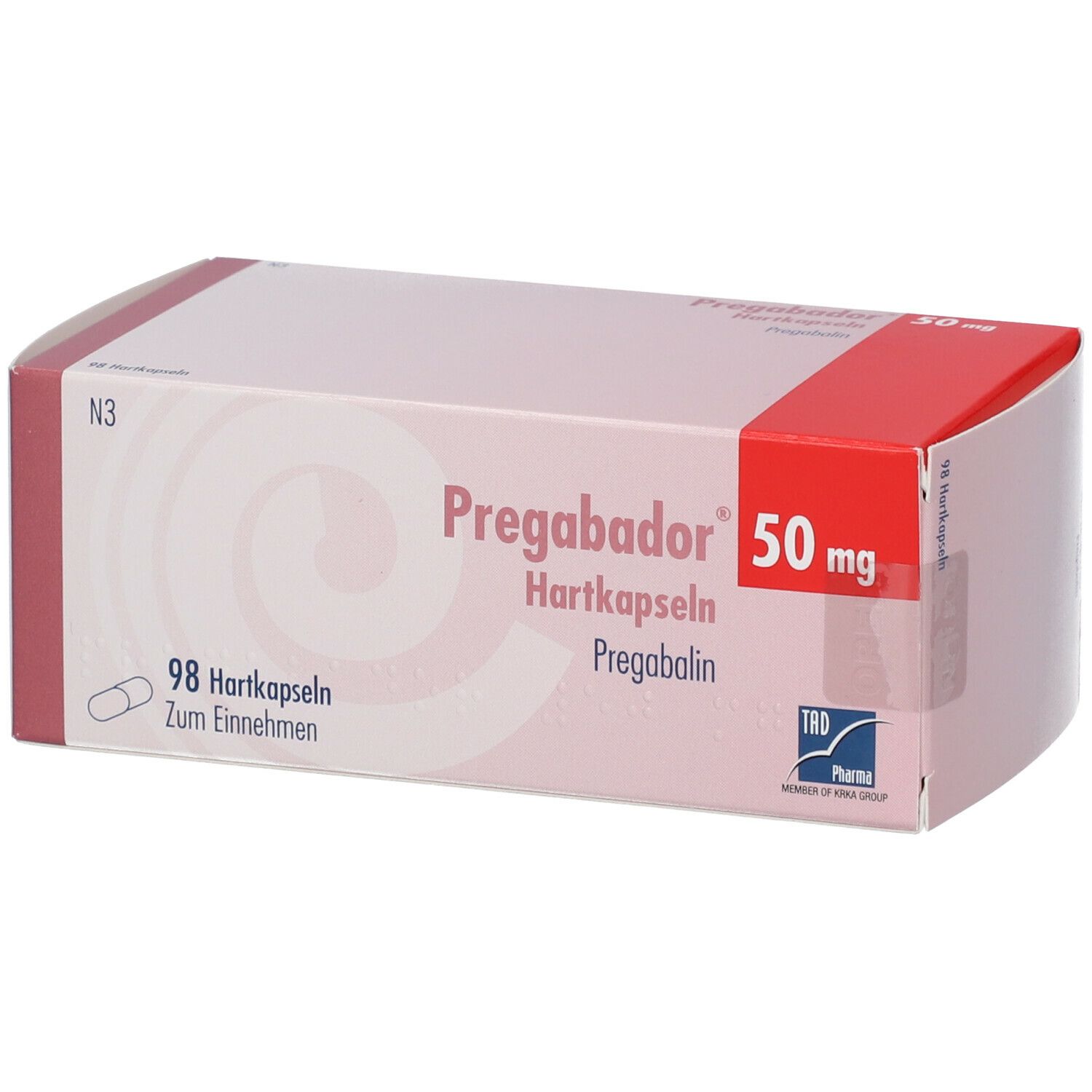 Pregabador 50 mg