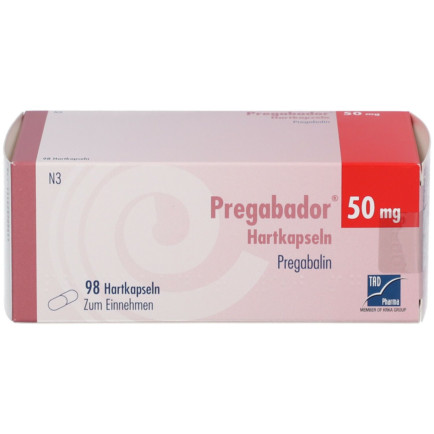 Pregabador 50 mg