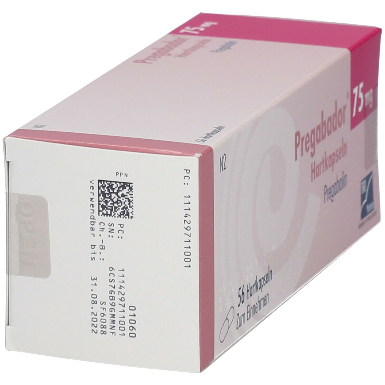 Pregabador 75 mg