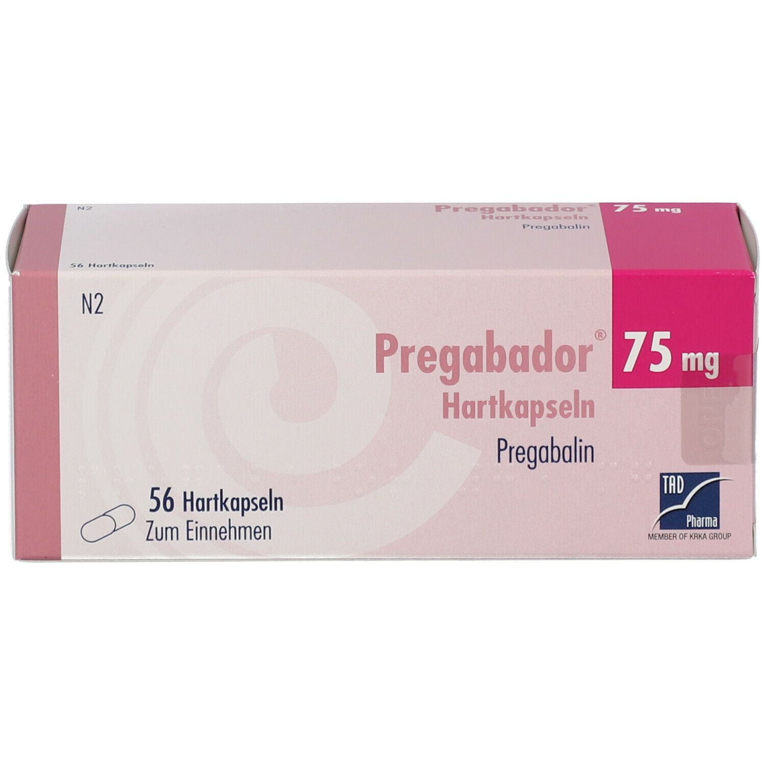 Pregabador 75 mg