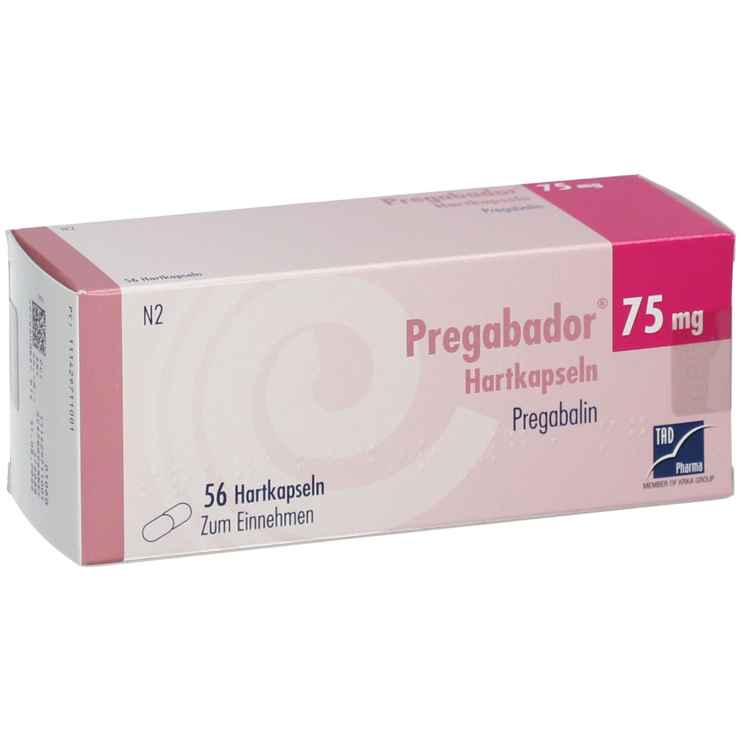 Pregabador 75 mg