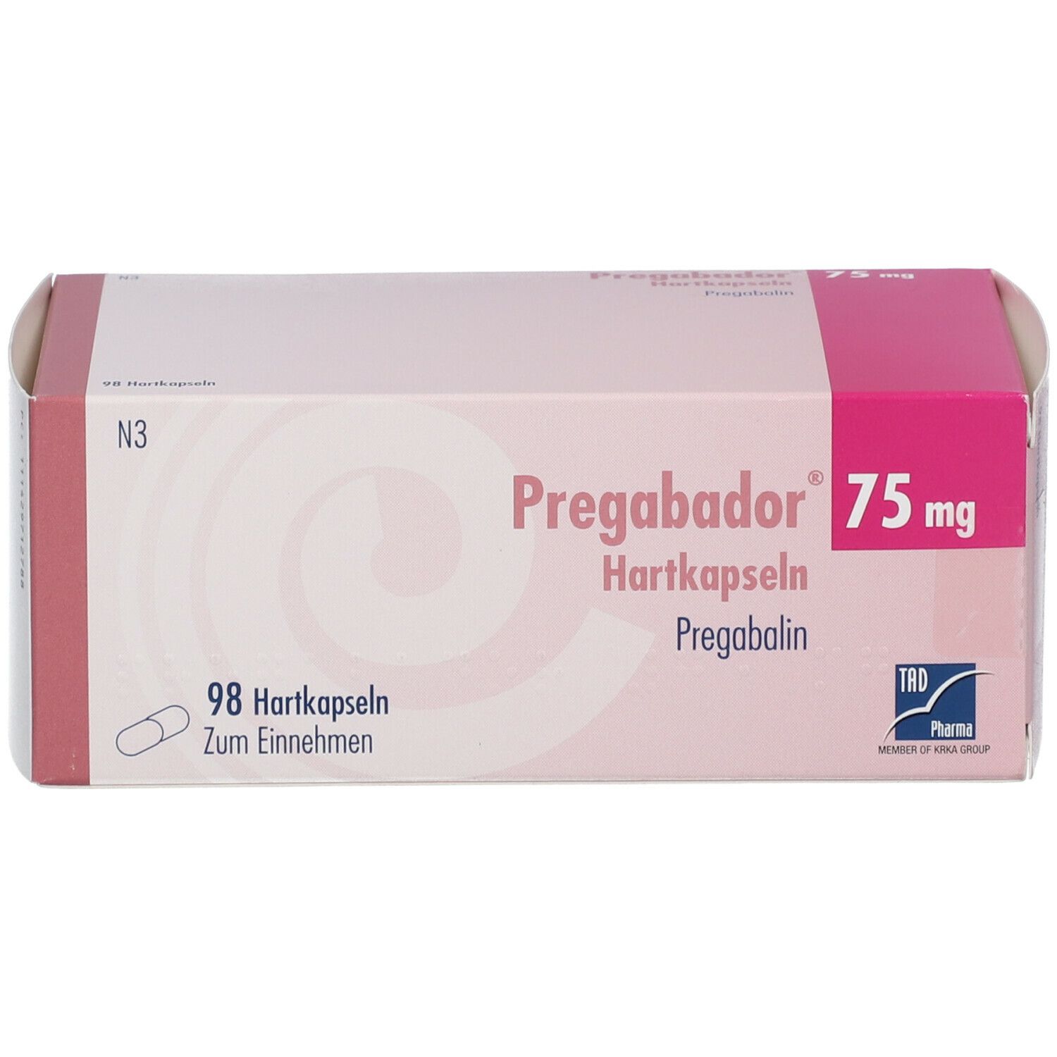 Pregabador 75 mg
