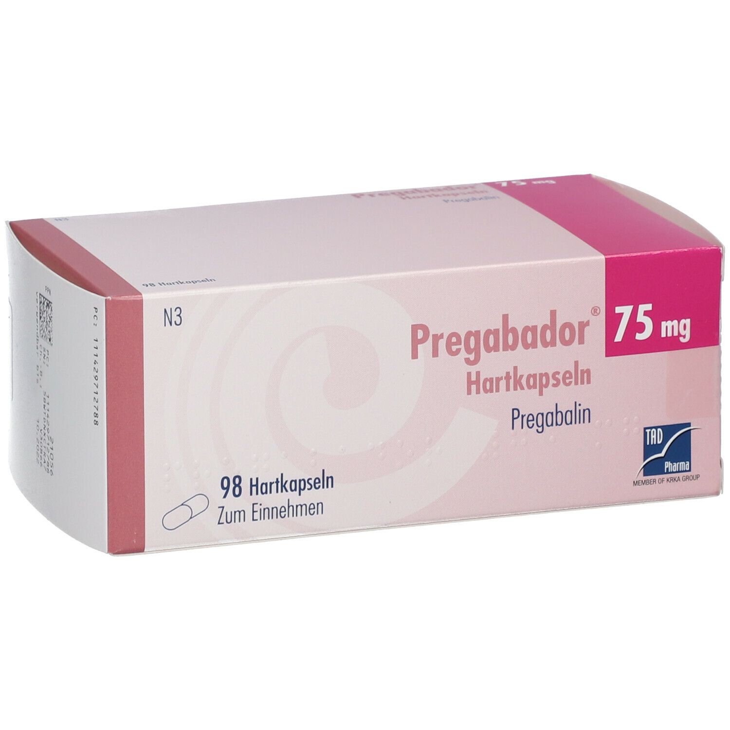 Pregabador 75 mg