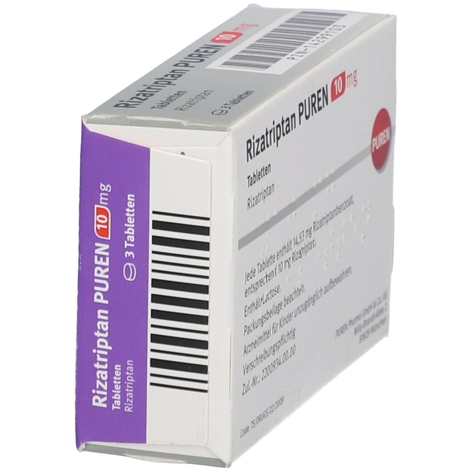 Rizatriptan PUREN 10 mg