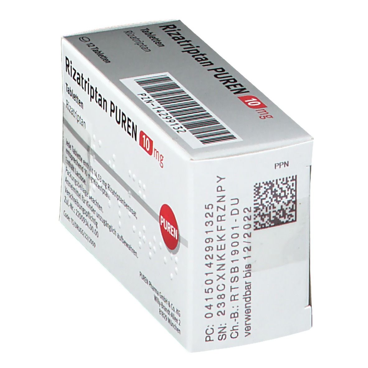 Rizatriptan PUREN 10 mg