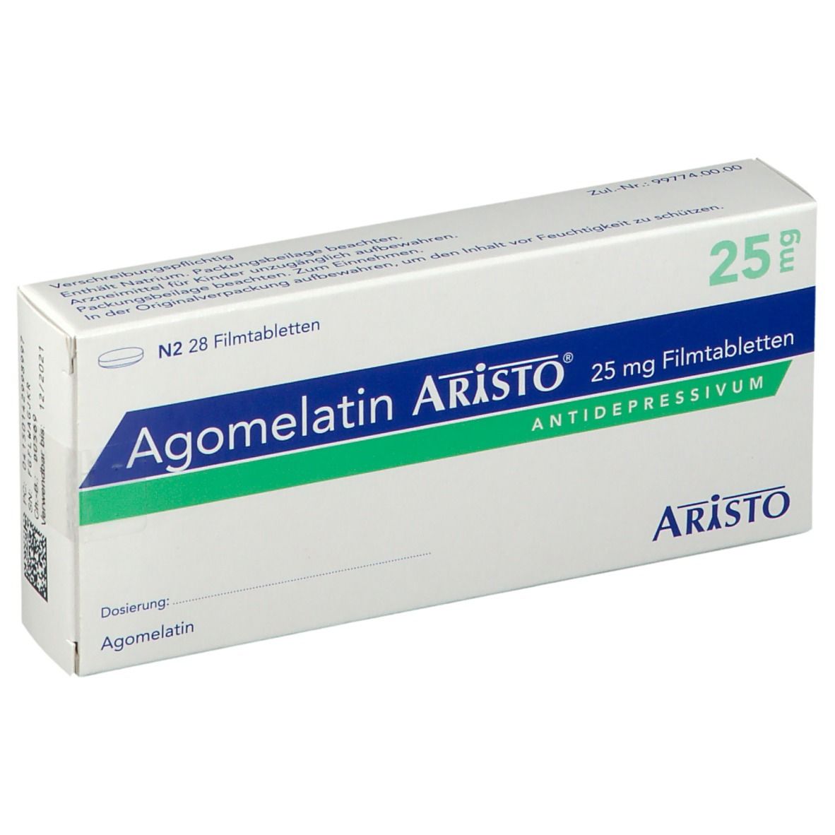 Agomelatin Aristo® 25 mg