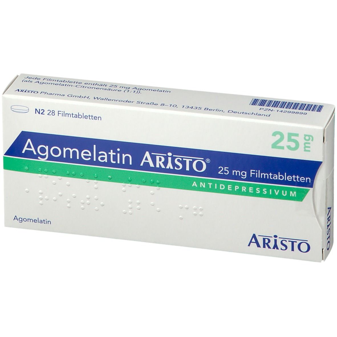 Agomelatin Aristo® 25 mg