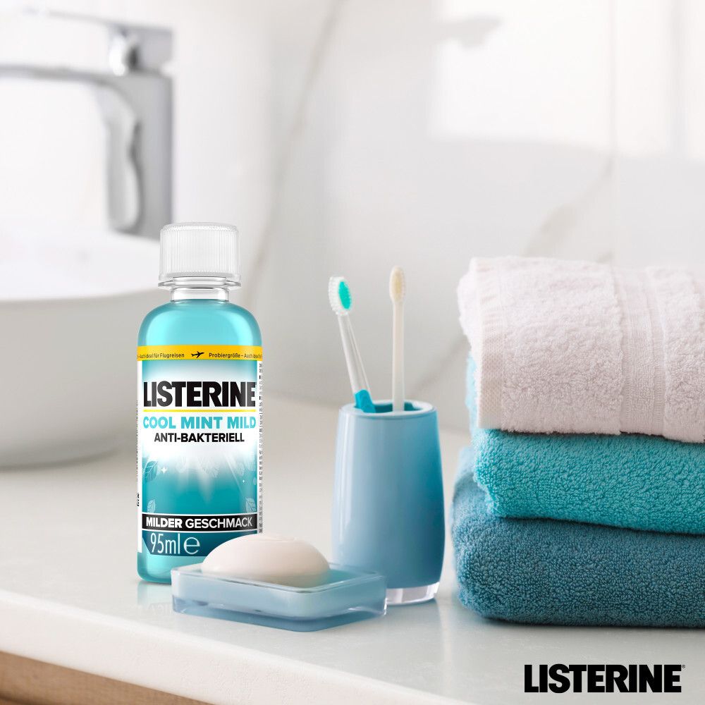 LISTERINE® Cool Mint Milder Geschmack