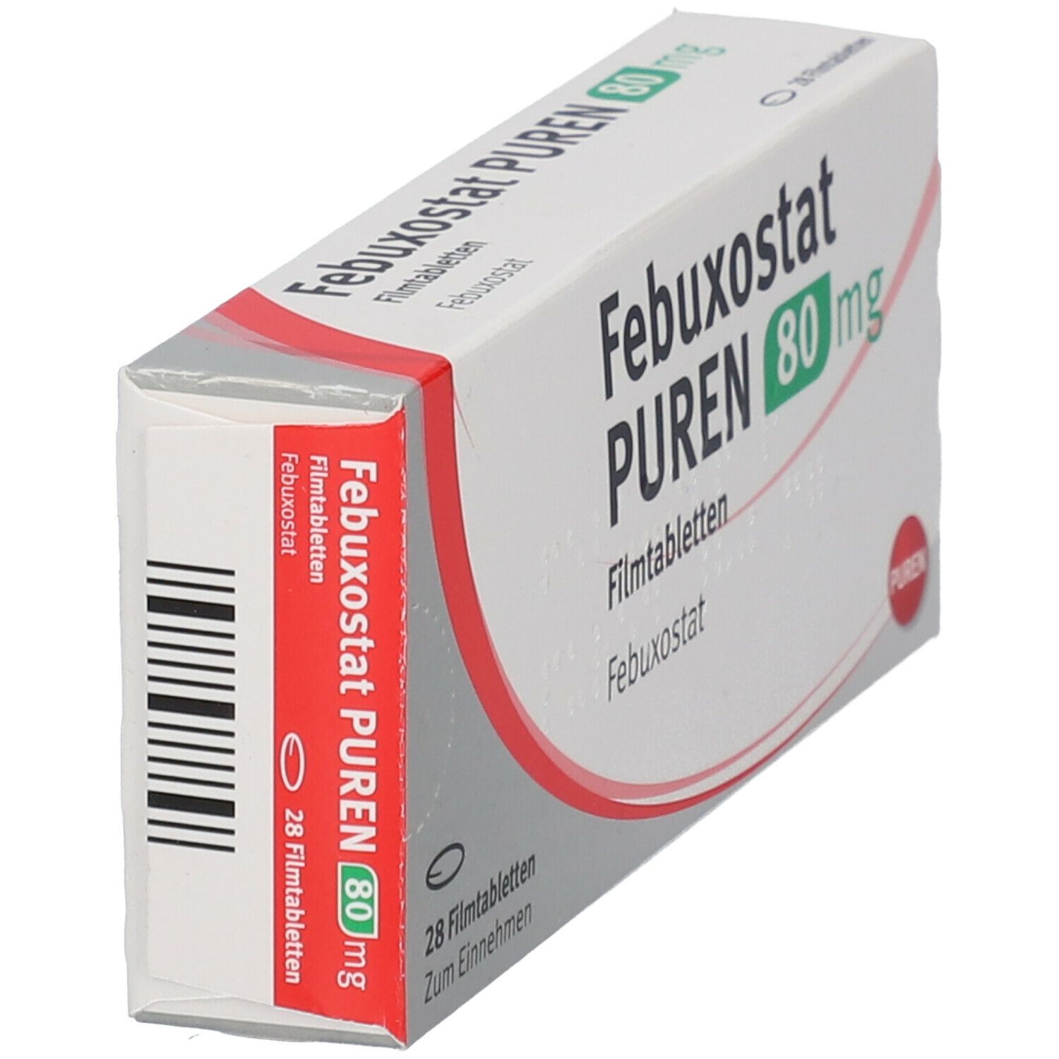 Febuxostat Puren 80 mg Filmtabletten 28 St