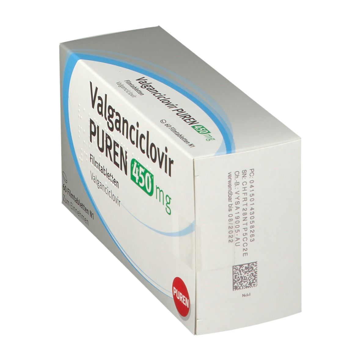 Valganciclovir Puren 450 mg Filmtabletten 10 St