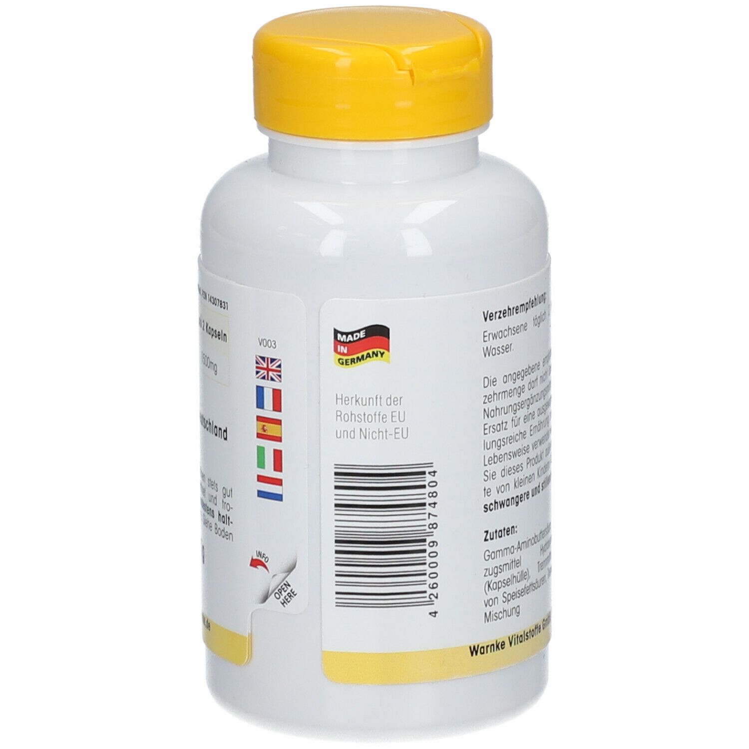 GABA 750mg Gamma-Aminobuttersäure 100 St - shop-apotheke.ch