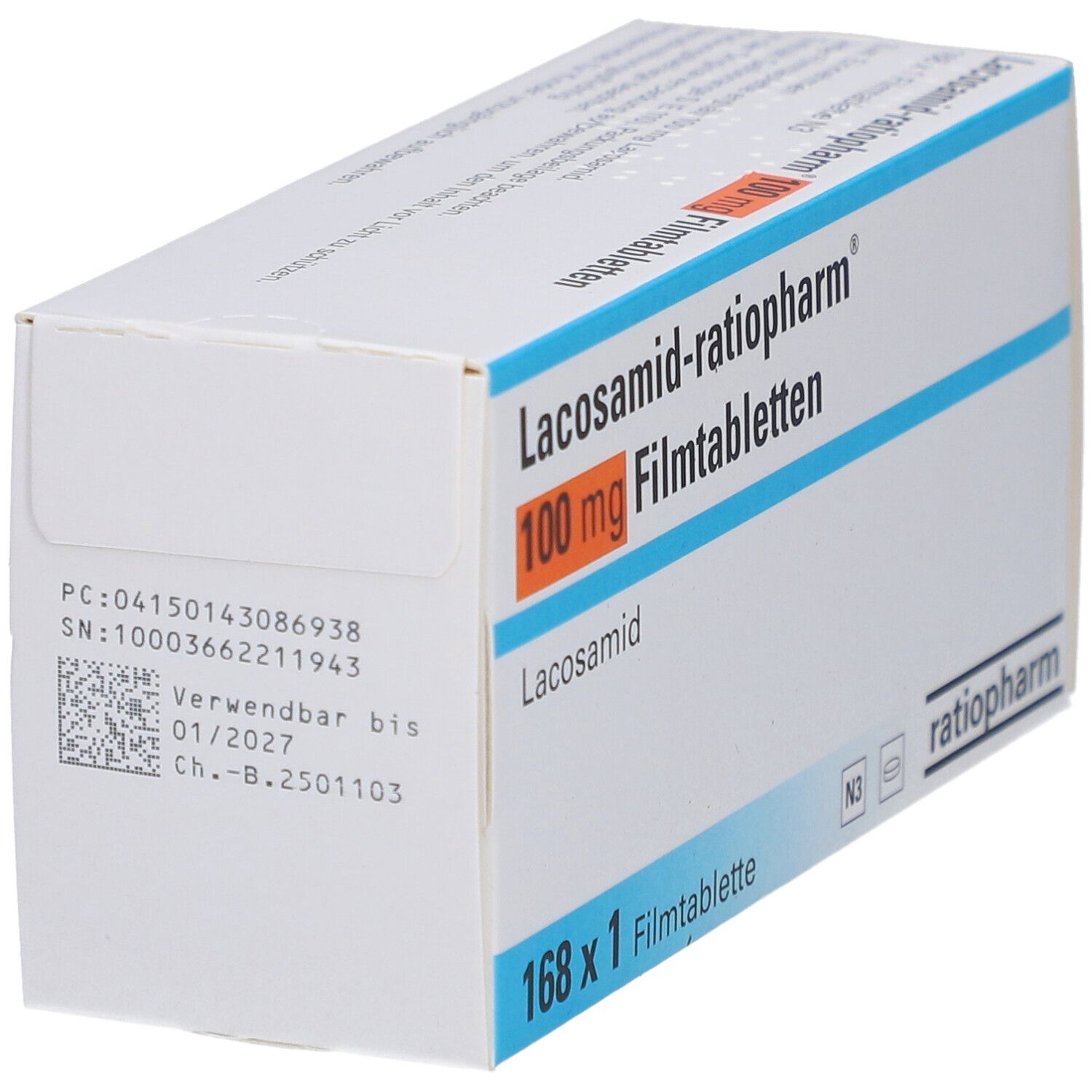 Lacosamid-ratiopharm® 100 mg