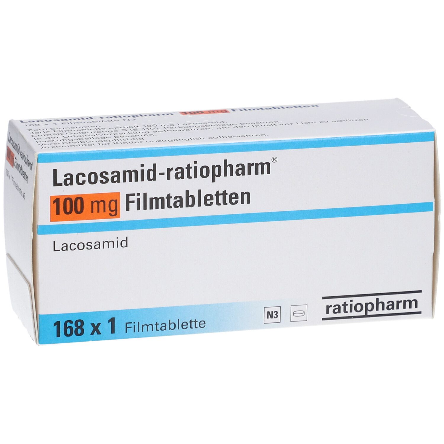 Lacosamid-ratiopharm® 100 mg