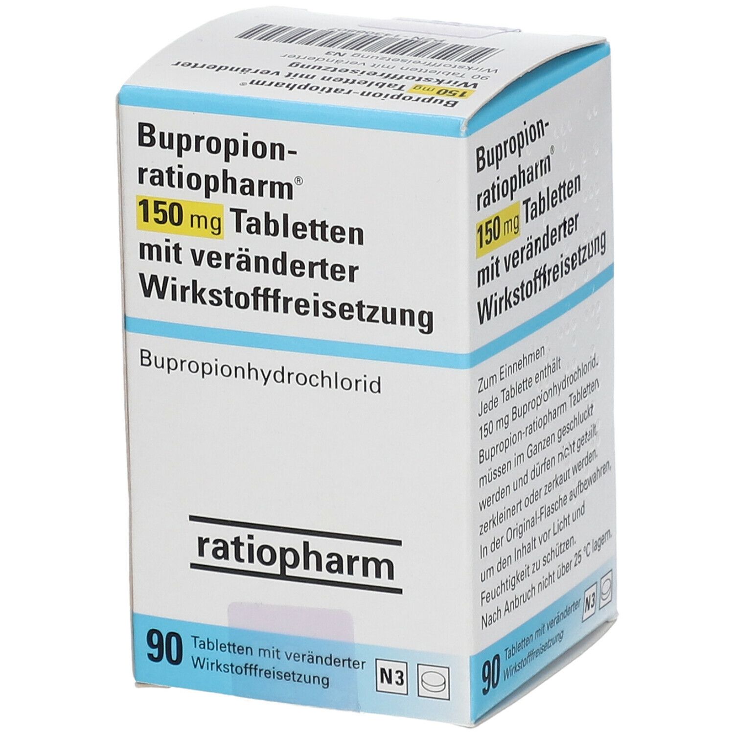 Bupropion ratiopharm® 150 mg
