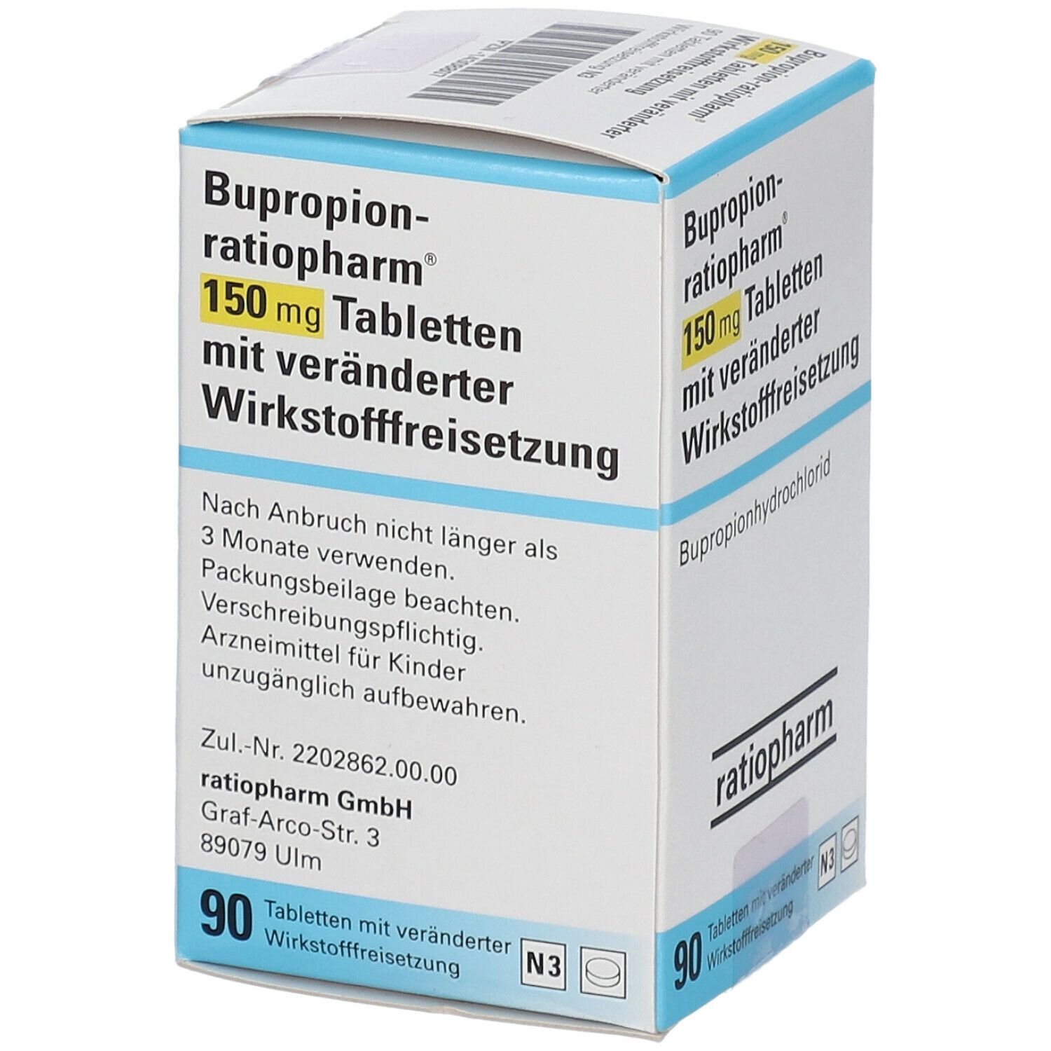 Bupropion ratiopharm® 150 mg