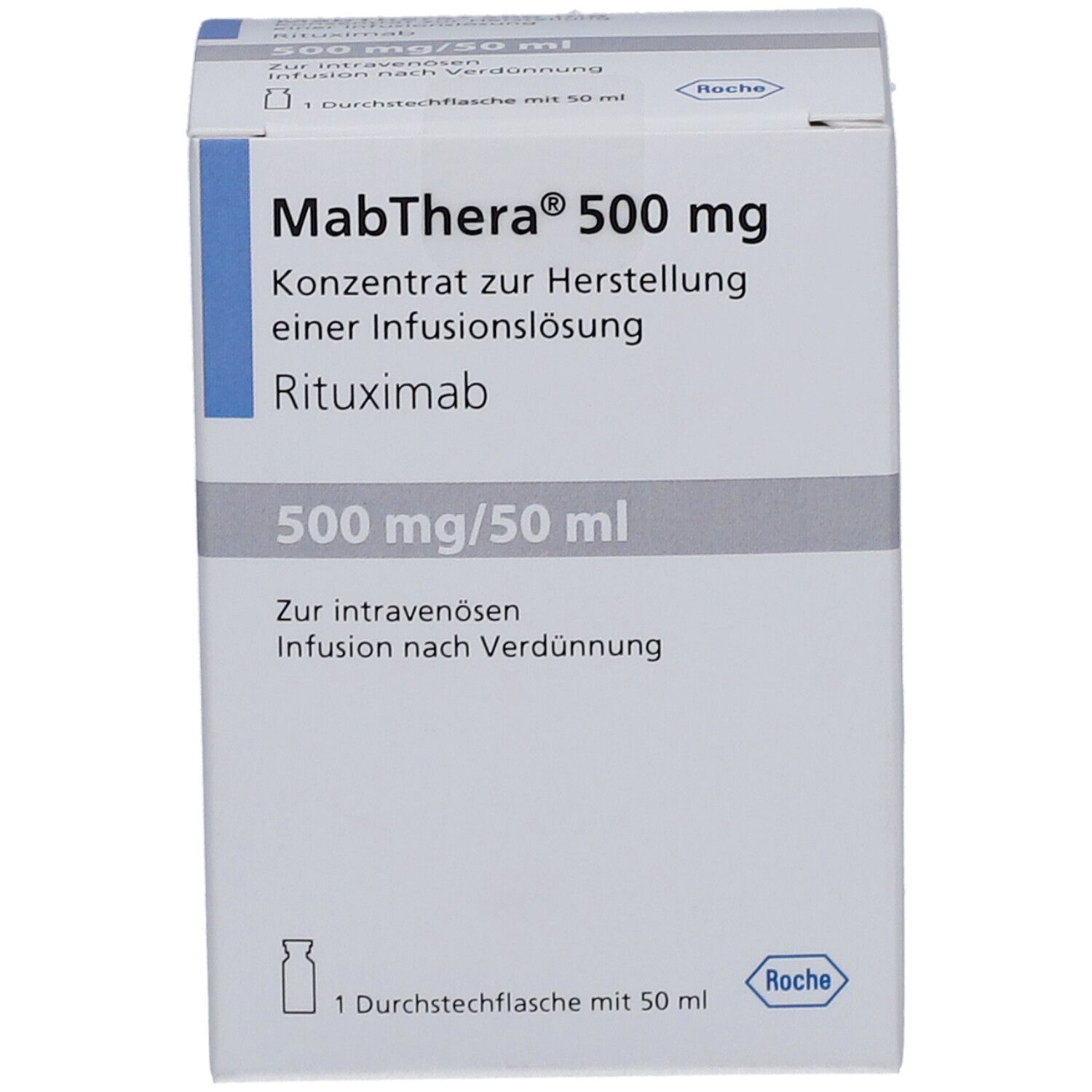 MABTHERA 500 mg Konz.z.Her.e.Infusionslösung Dsfl.