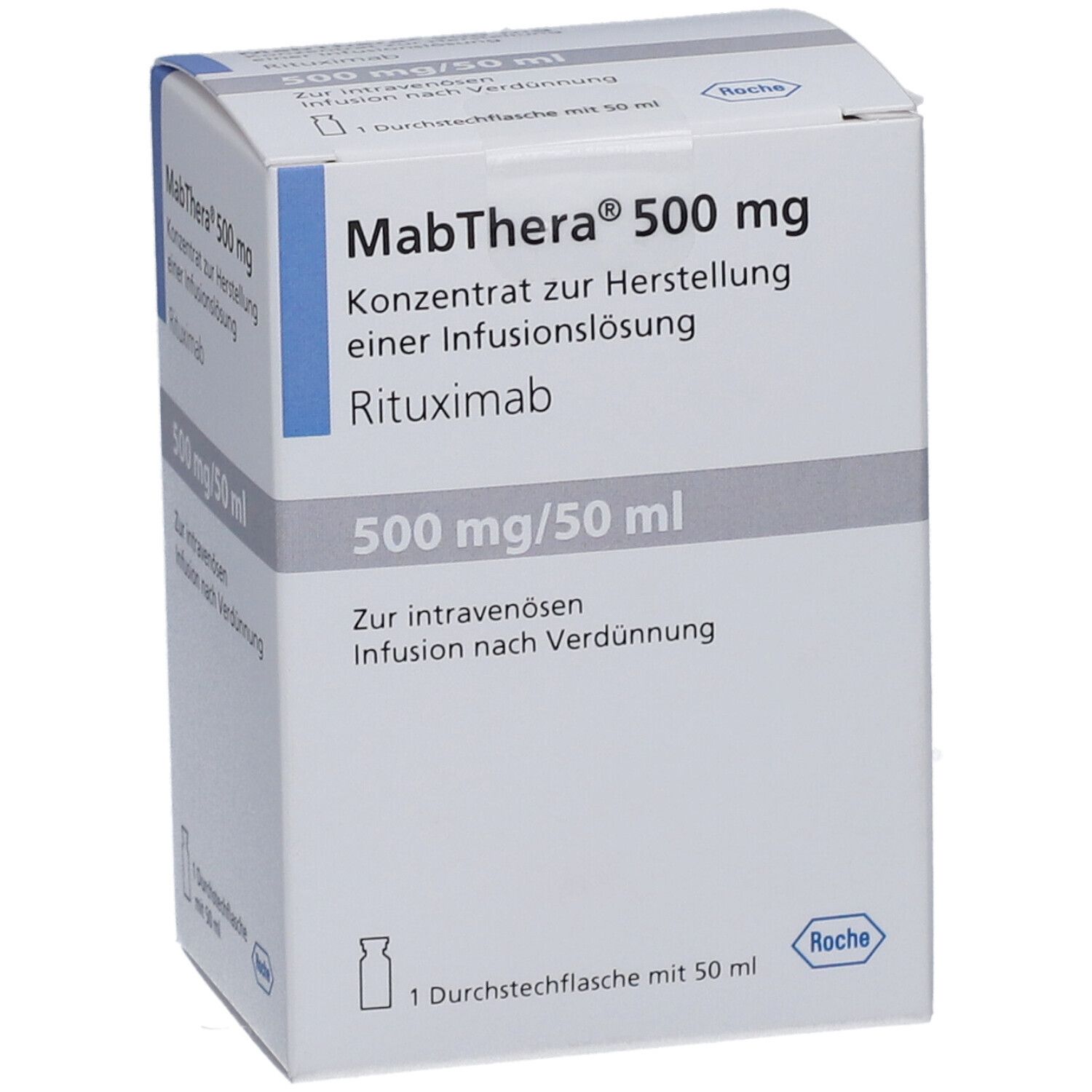 MABTHERA 500 mg Konz.z.Her.e.Infusionslösung Dsfl.