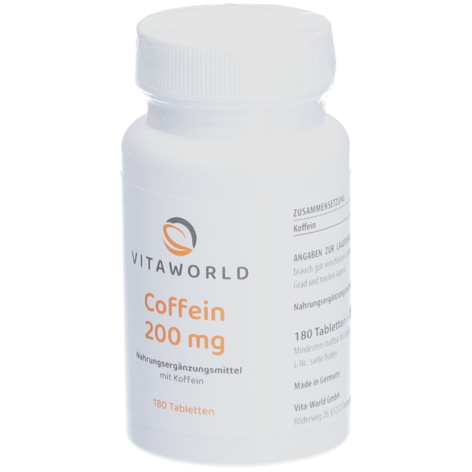 VitaWorld Coffein 200 mg