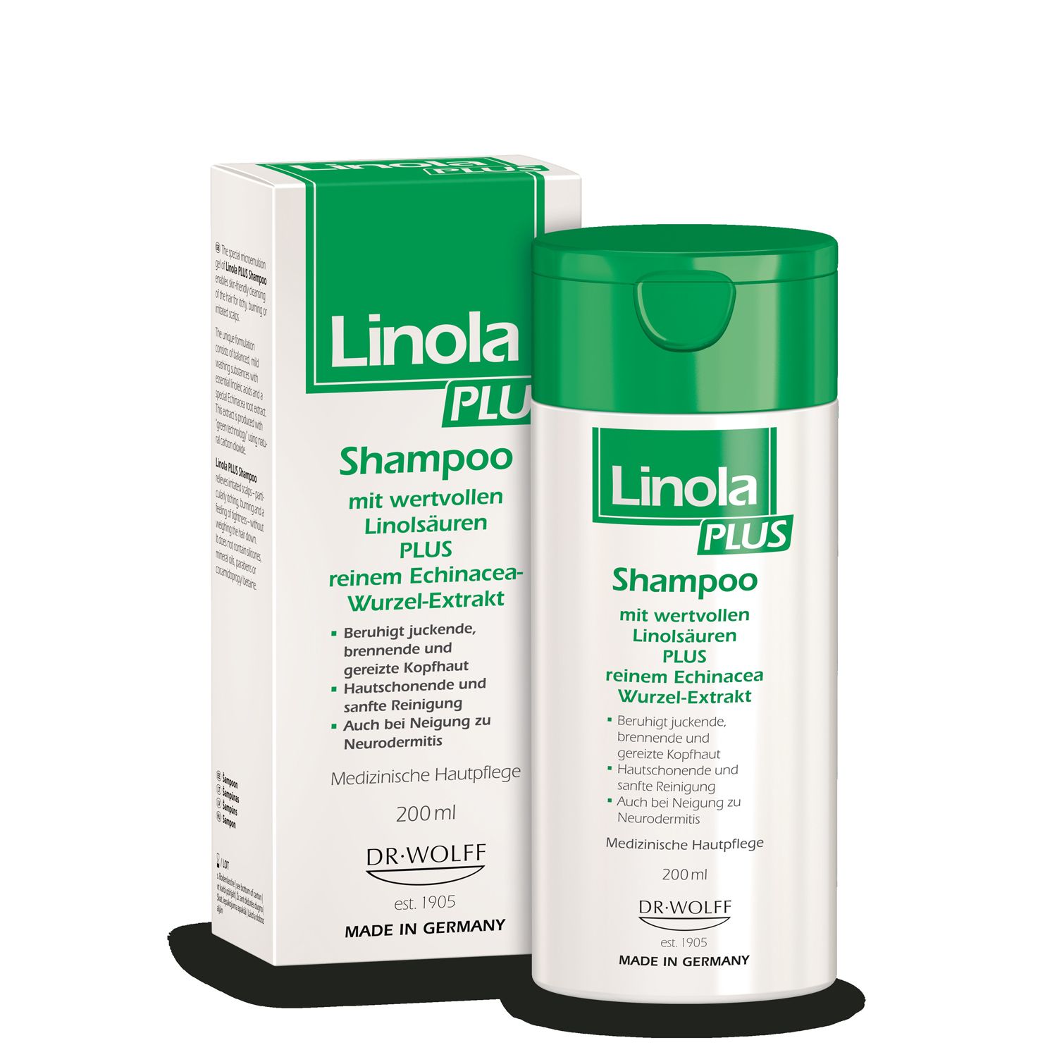 Linola PLUS Shampoo: Haarpflege für juckende, brennende oder gereizte Kopfhaut
