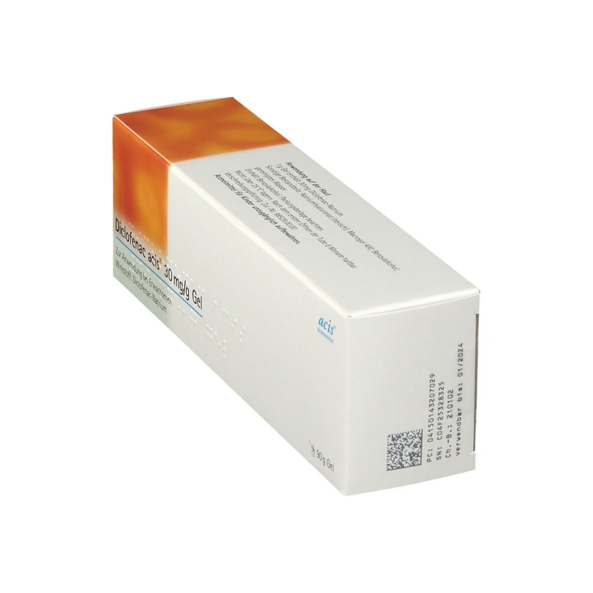 Diclofenac acis 30 mg/g Gel 90 g