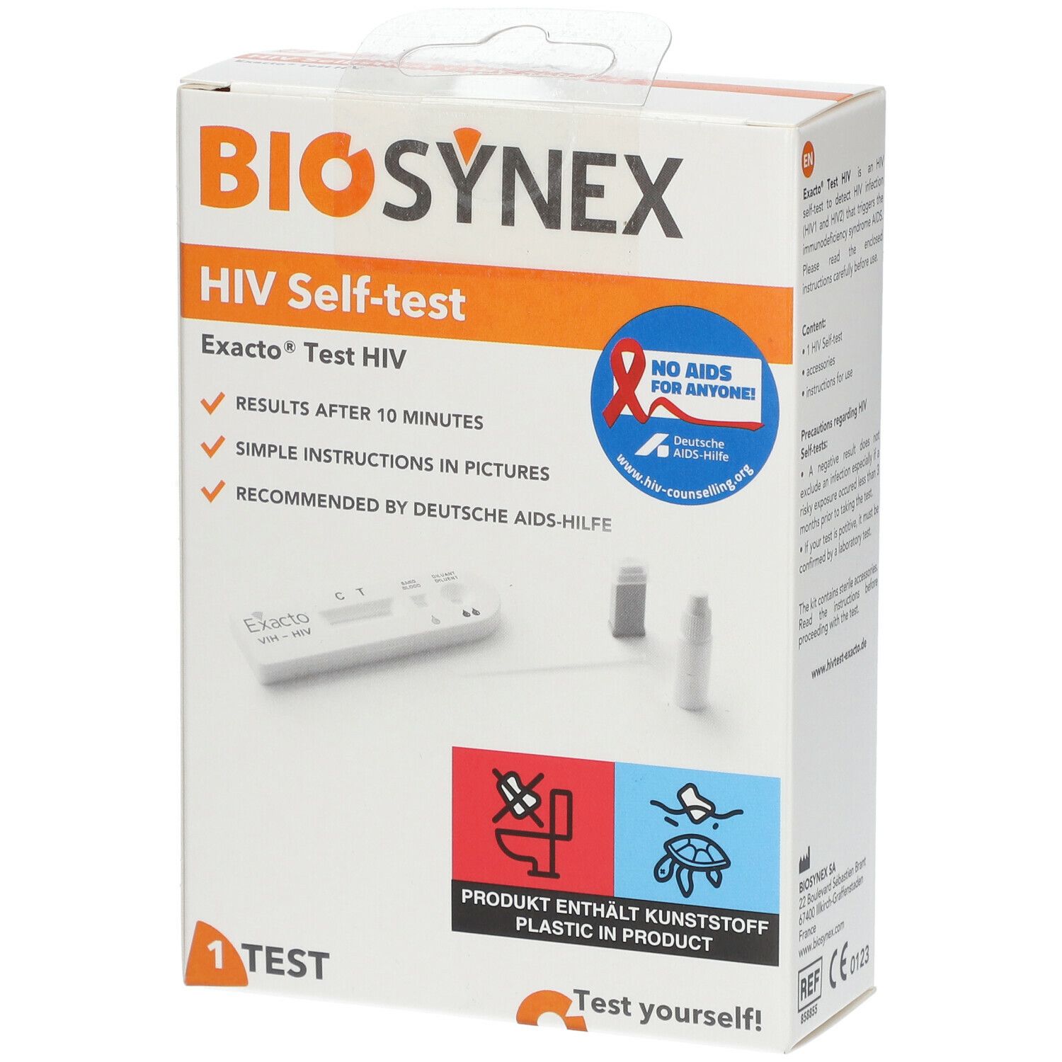 Exacto® HIV Selbsttest