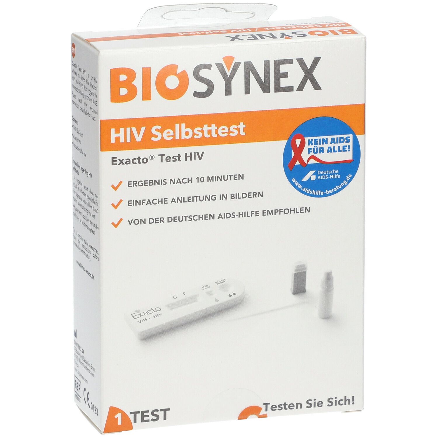 Exacto® HIV Selbsttest