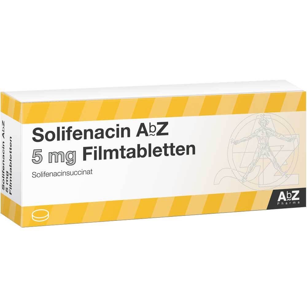 Solifenacin AbZ 5 mg 50 St mit dem ERezept kaufen Shop Apotheke