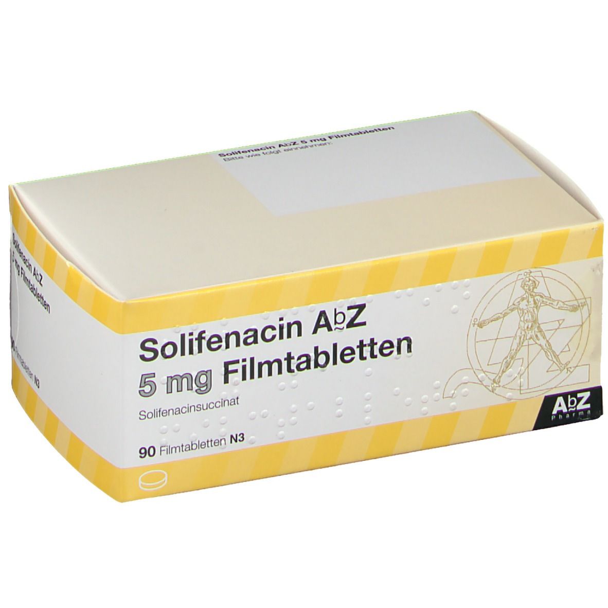 Solifenacin AbZ 5 mg 90 St mit dem ERezept kaufen SHOP APOTHEKE