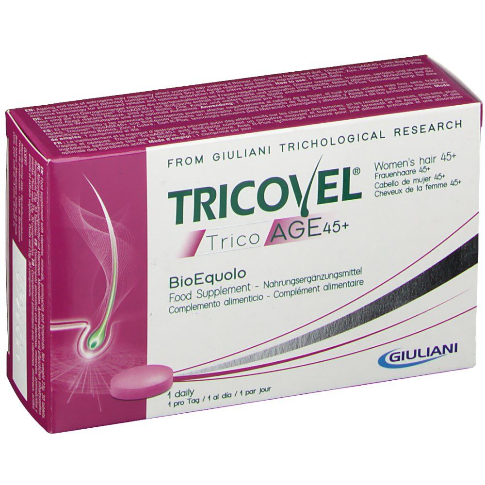 Tricovel® Trico AGE 45+ BioEquolo Tabletten