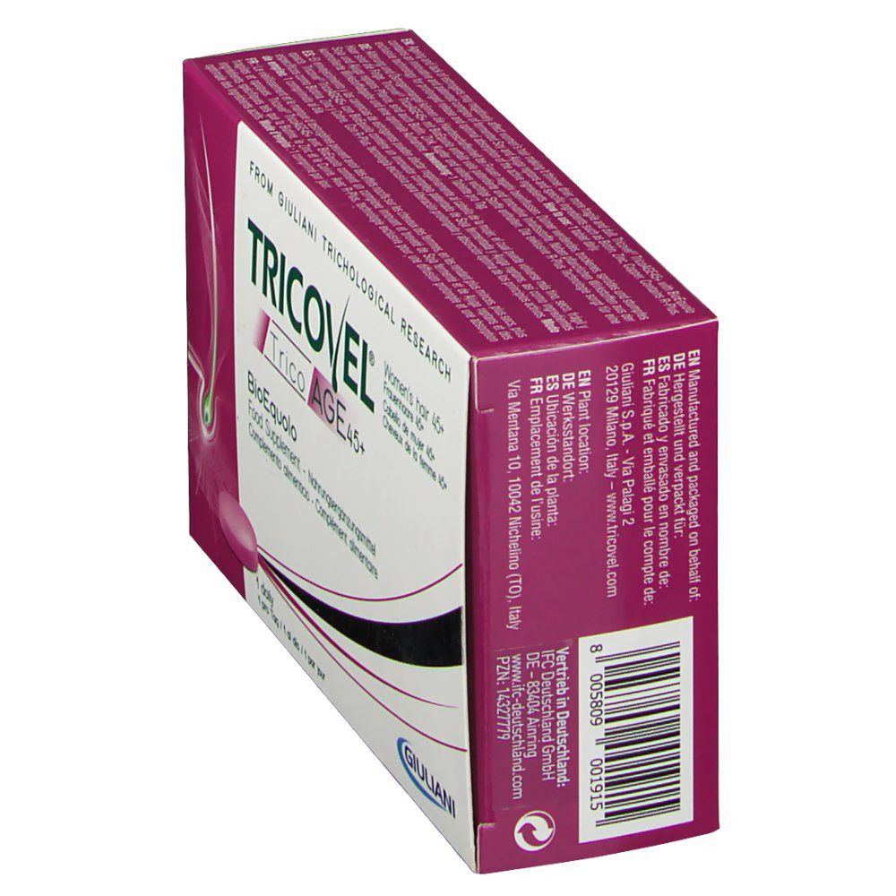 TRICOVEL® Trico AGE 45+ BioEquolo Tabletten