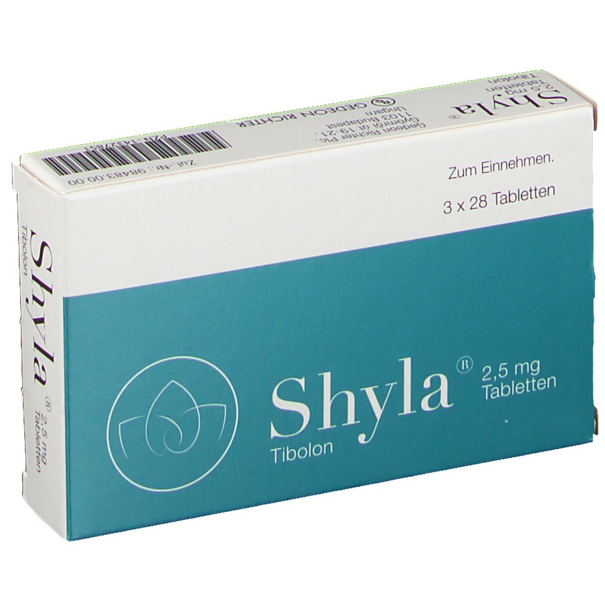 Shyla 2,5 mg Tabletten 3x28 St