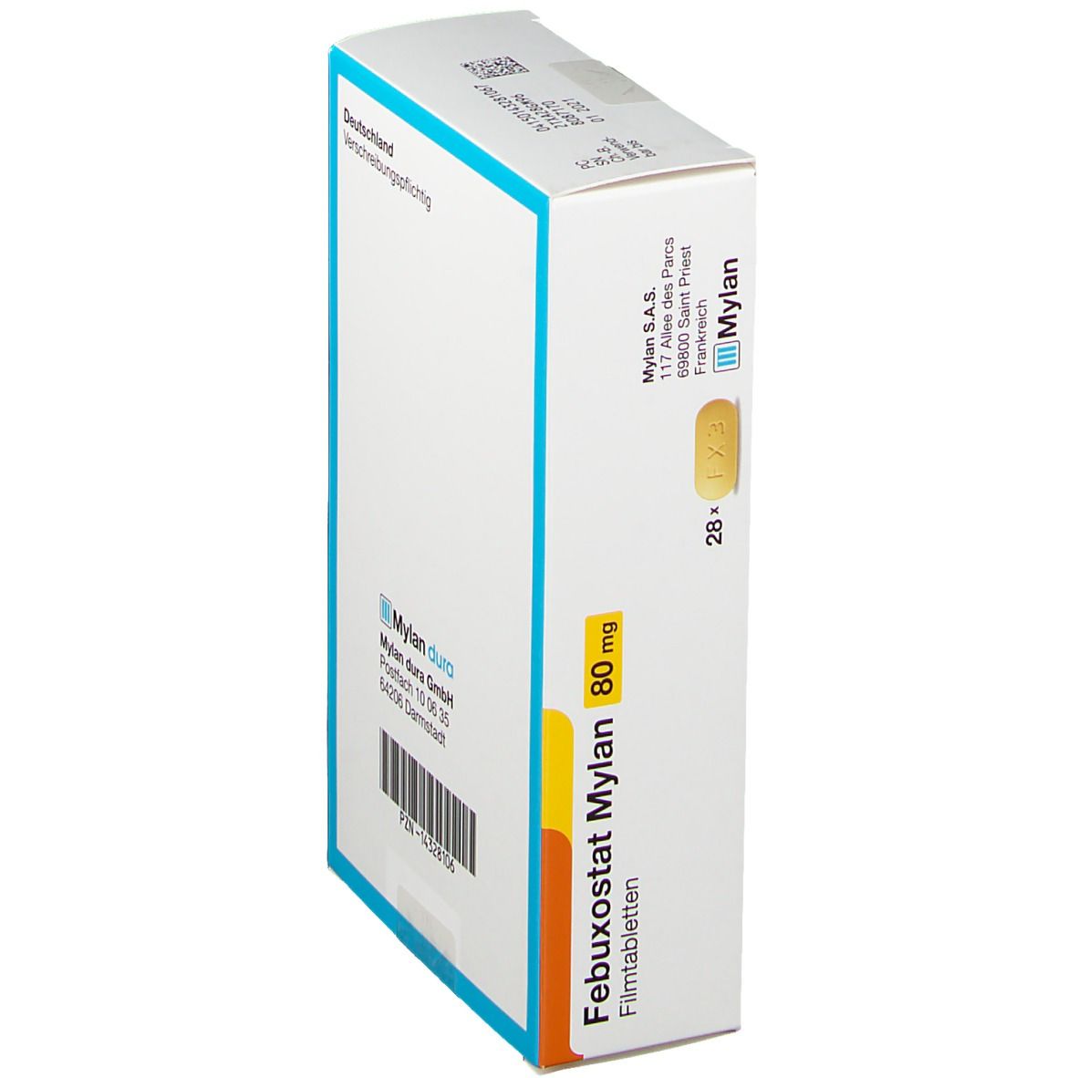 Febuxostat Mylan 80 mg