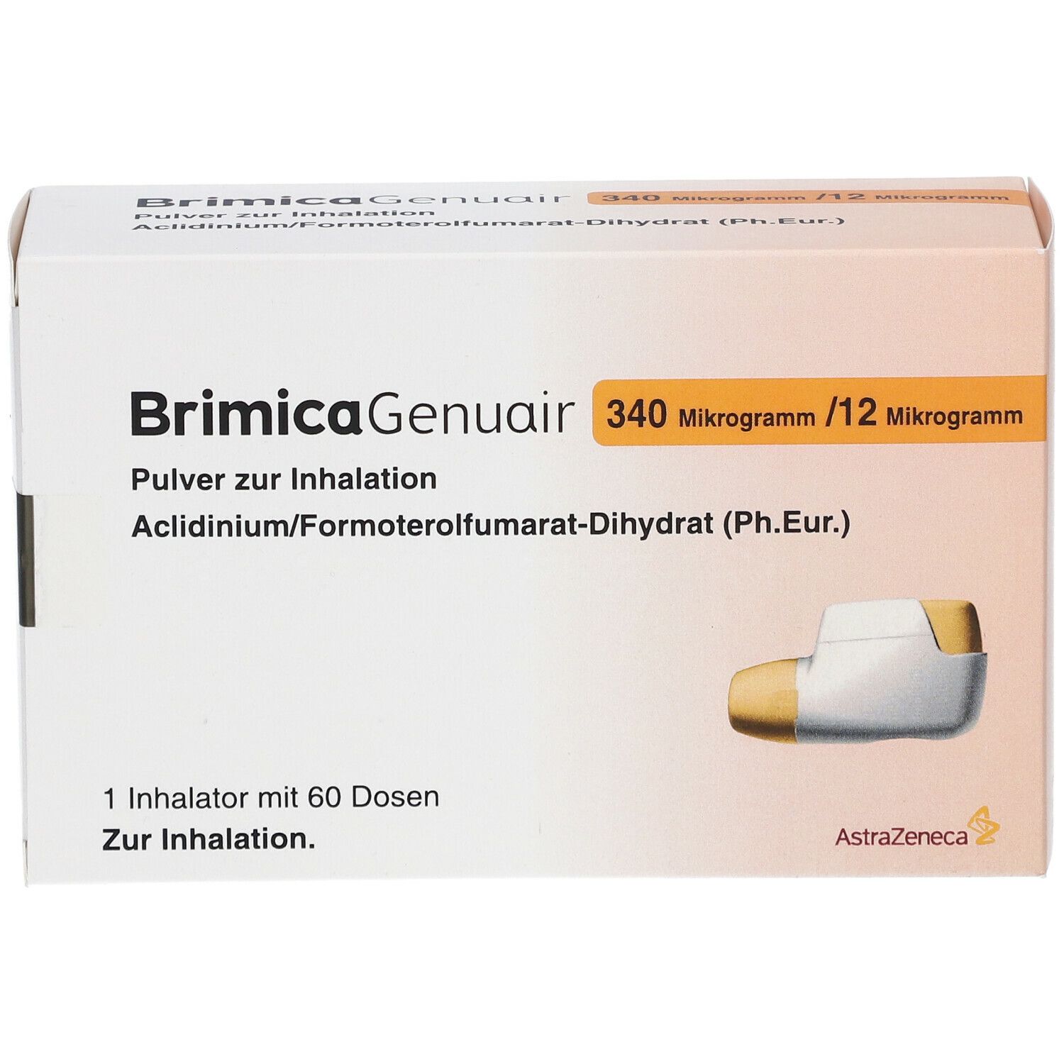 Brimica Genuair 340 µg/12 µg