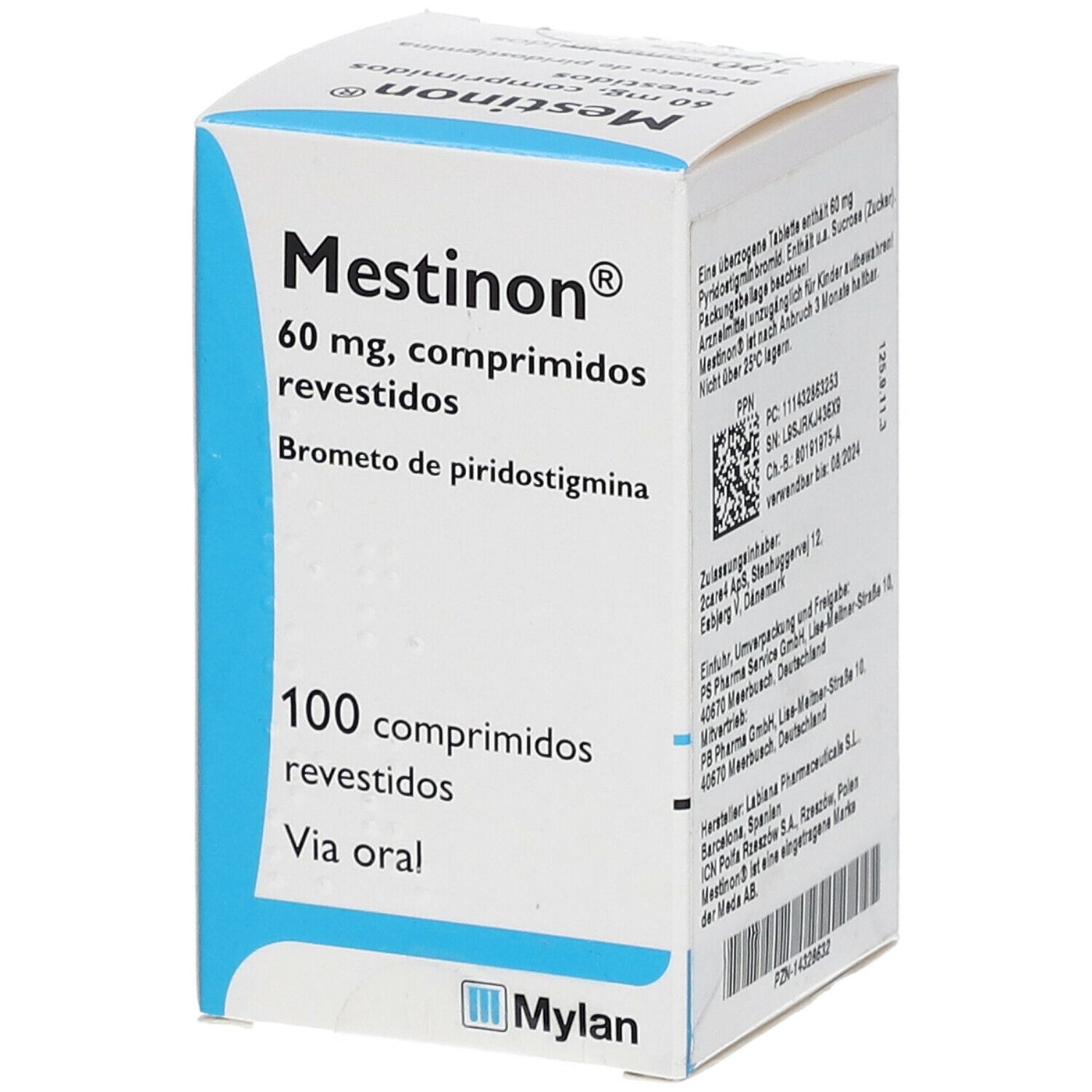 Buy mestinon 60 mg