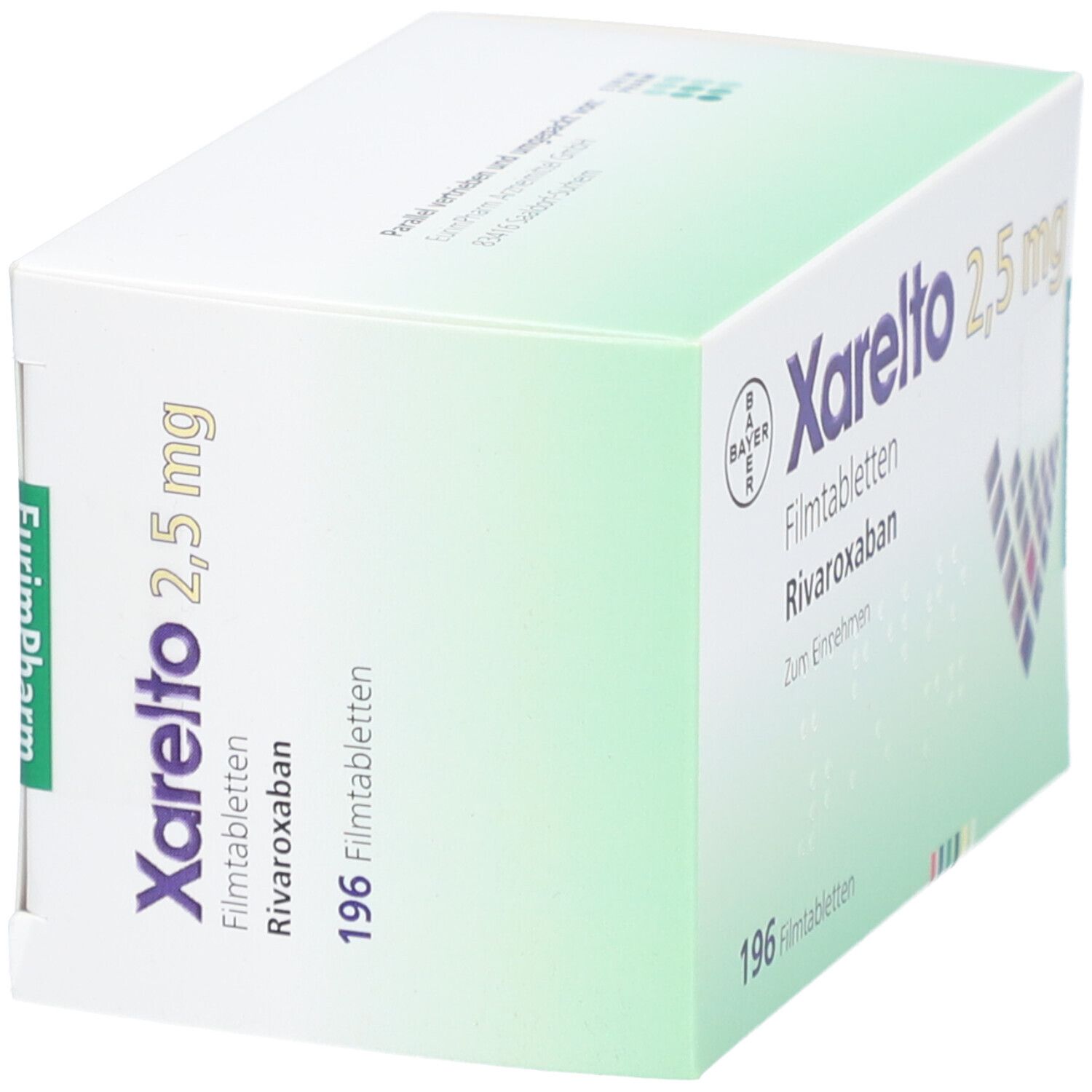 Xarelto 2,5 mg Filmtabletten 1x196 St