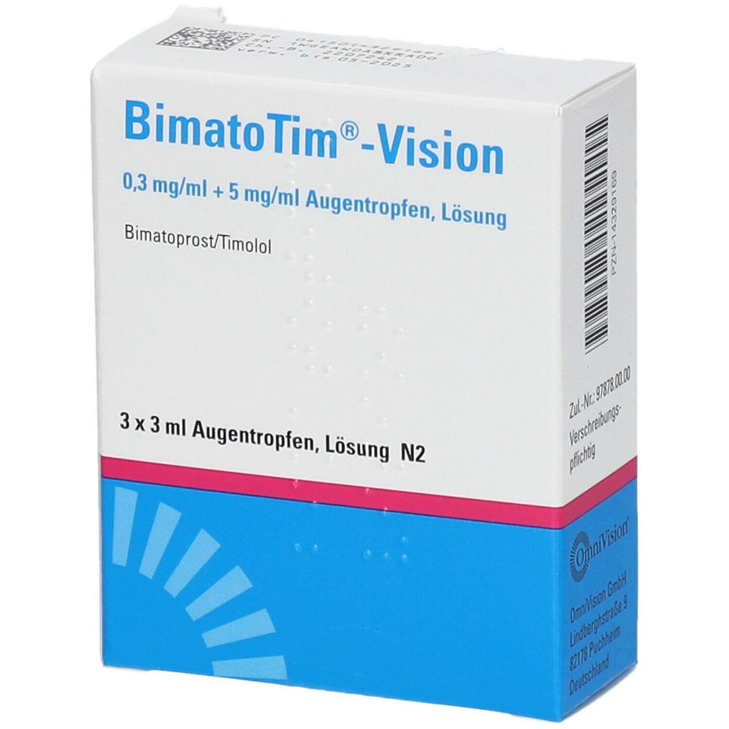 BIMATOTIM-Vision 0,3 mg/ml + 5 mg/ml Augentr.Lsg.