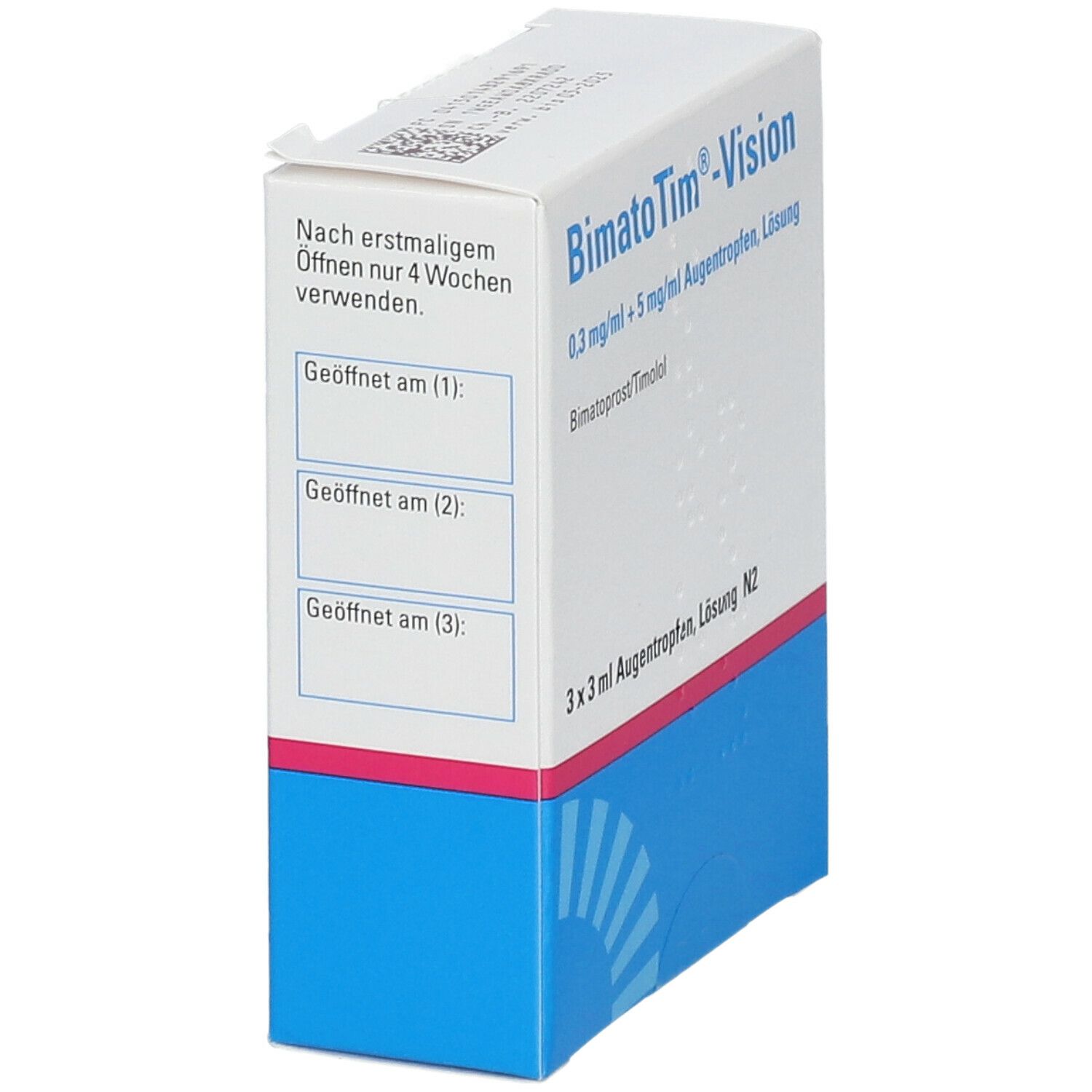 BIMATOTIM-Vision 0,3 mg/ml + 5 Augentr.Lsg. 3x3 ml Augentropfen