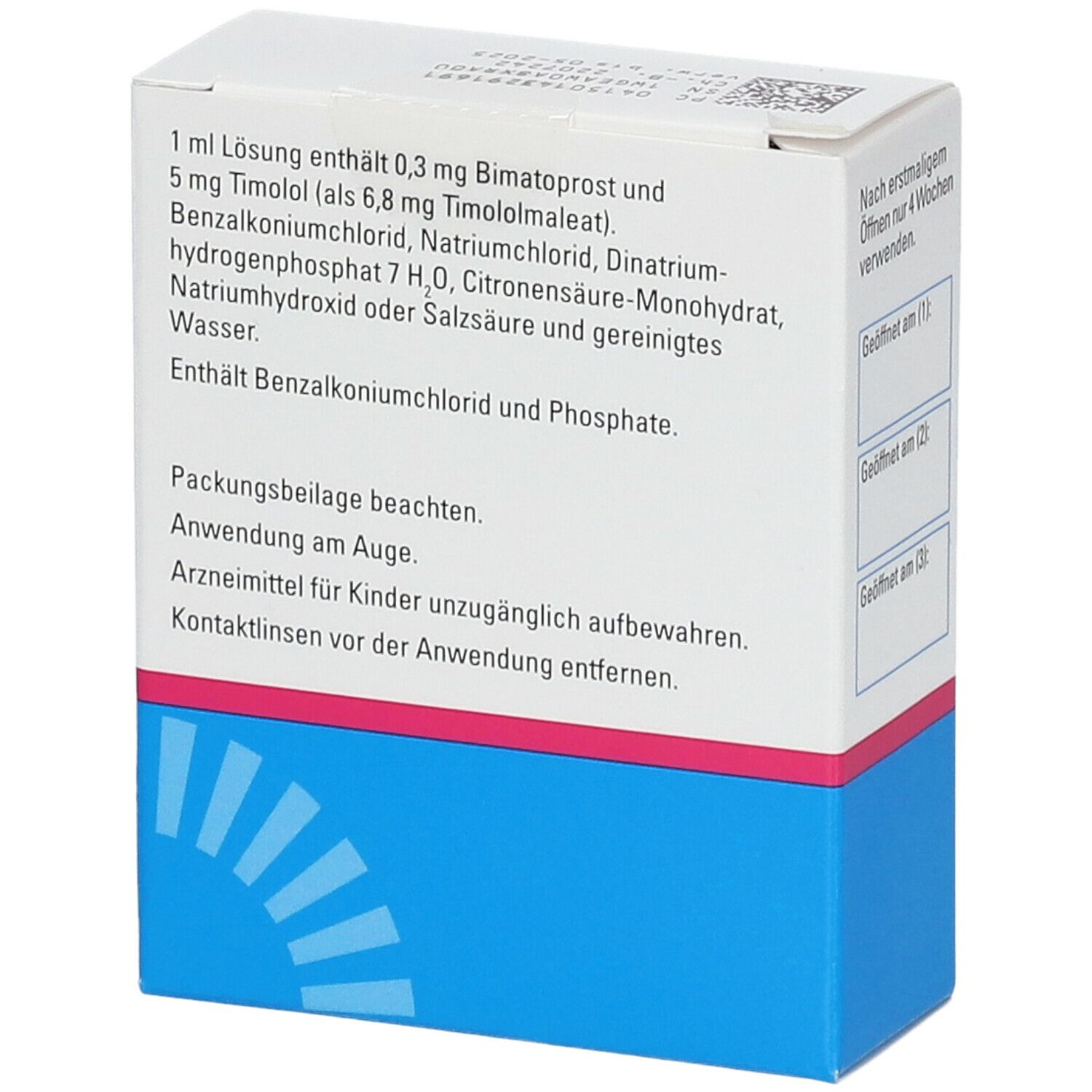 BIMATOTIM-Vision 0,3 mg/ml + 5 mg/ml Augentr.Lsg.