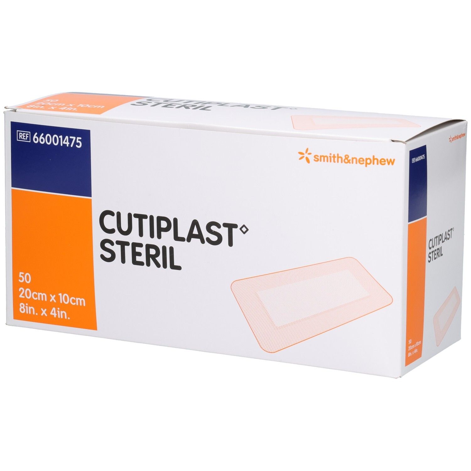 Cutiplast steril Wundverband 10x20 cm 50 St Verband