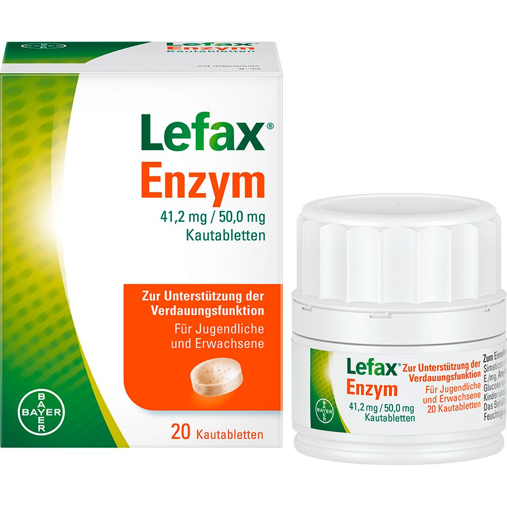 Lefax® Enzym zur Unterstützung der körpereigenen Verdauung