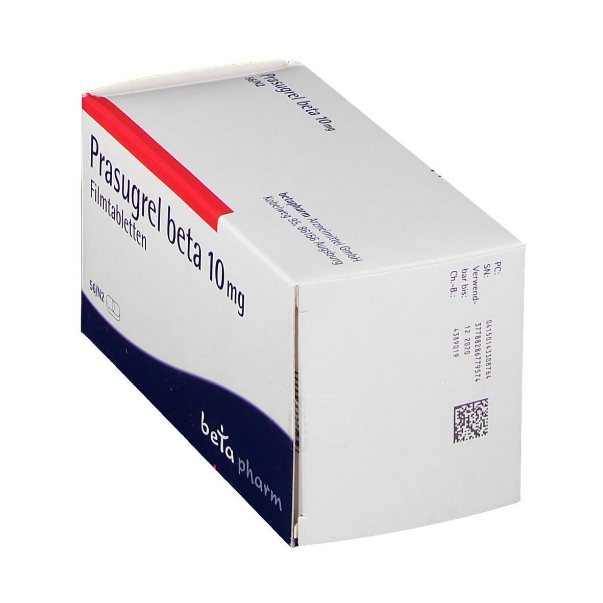 Prasugrel beta 10 mg Filmtabletten 56 St