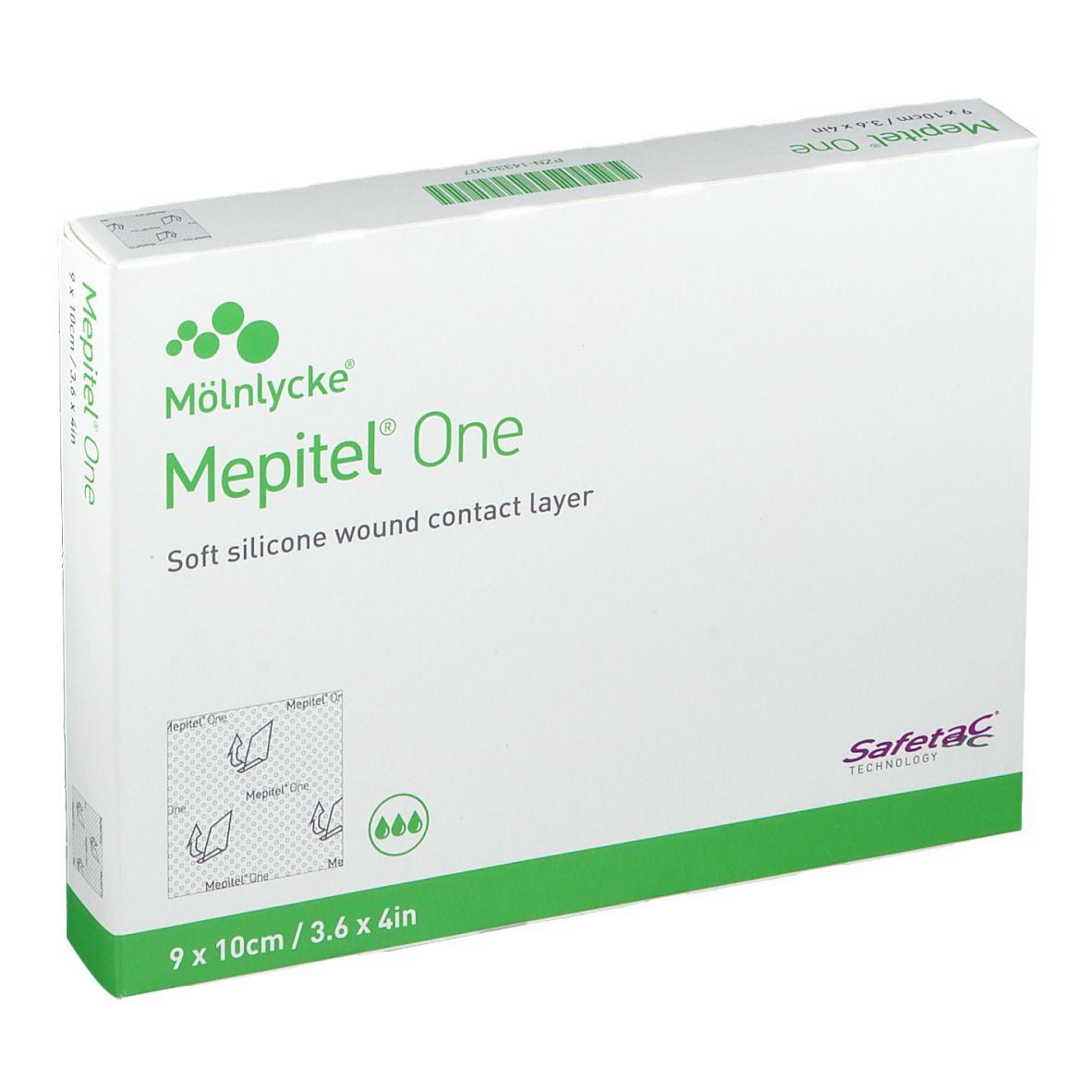 Mepitel® One 9 x 10 cm Silikon Netzverband