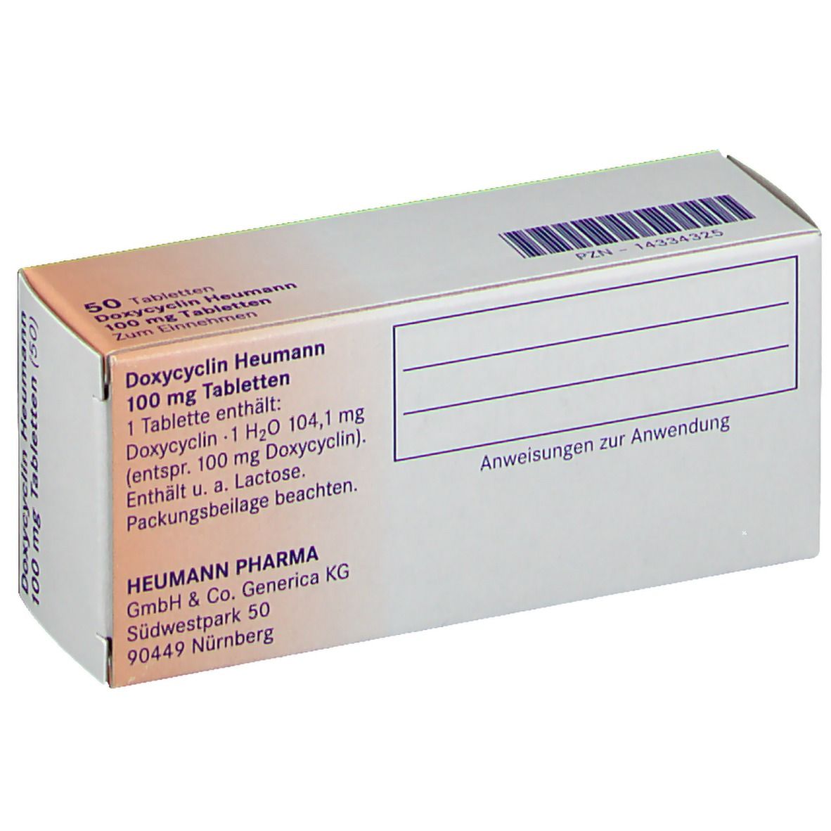 Doxycyclin Heumann 100 mg