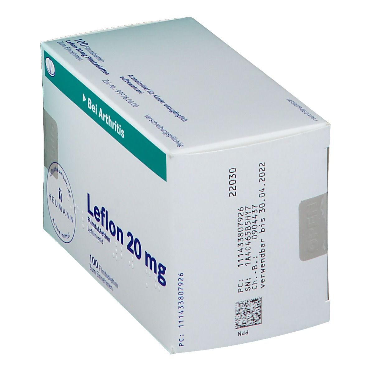 Leflon 20 mg Filmtabletten 100 St