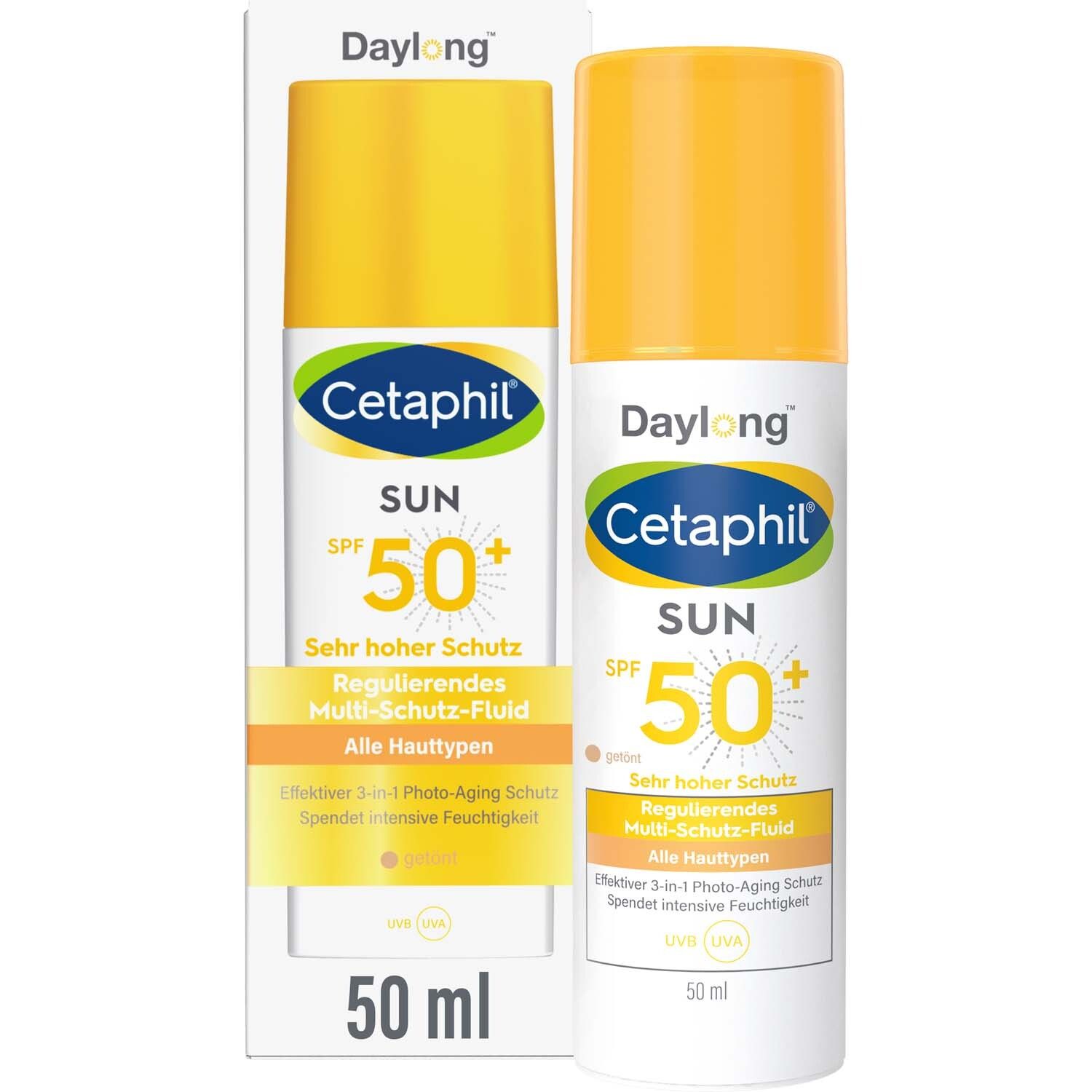 Cetaphil® Sun Daylong™ SPF 50+ Multi-Schutz-Fluid getönt