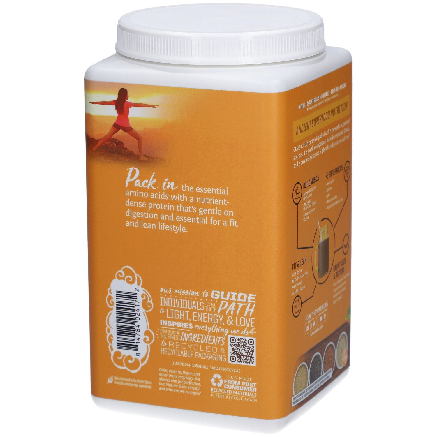 Sunwarrior Protein Classic Plus – Pflanzliches Bio-Protein