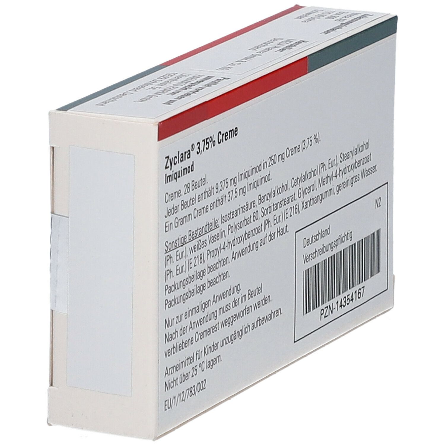 Zyclara 3,75% Creme Sachets