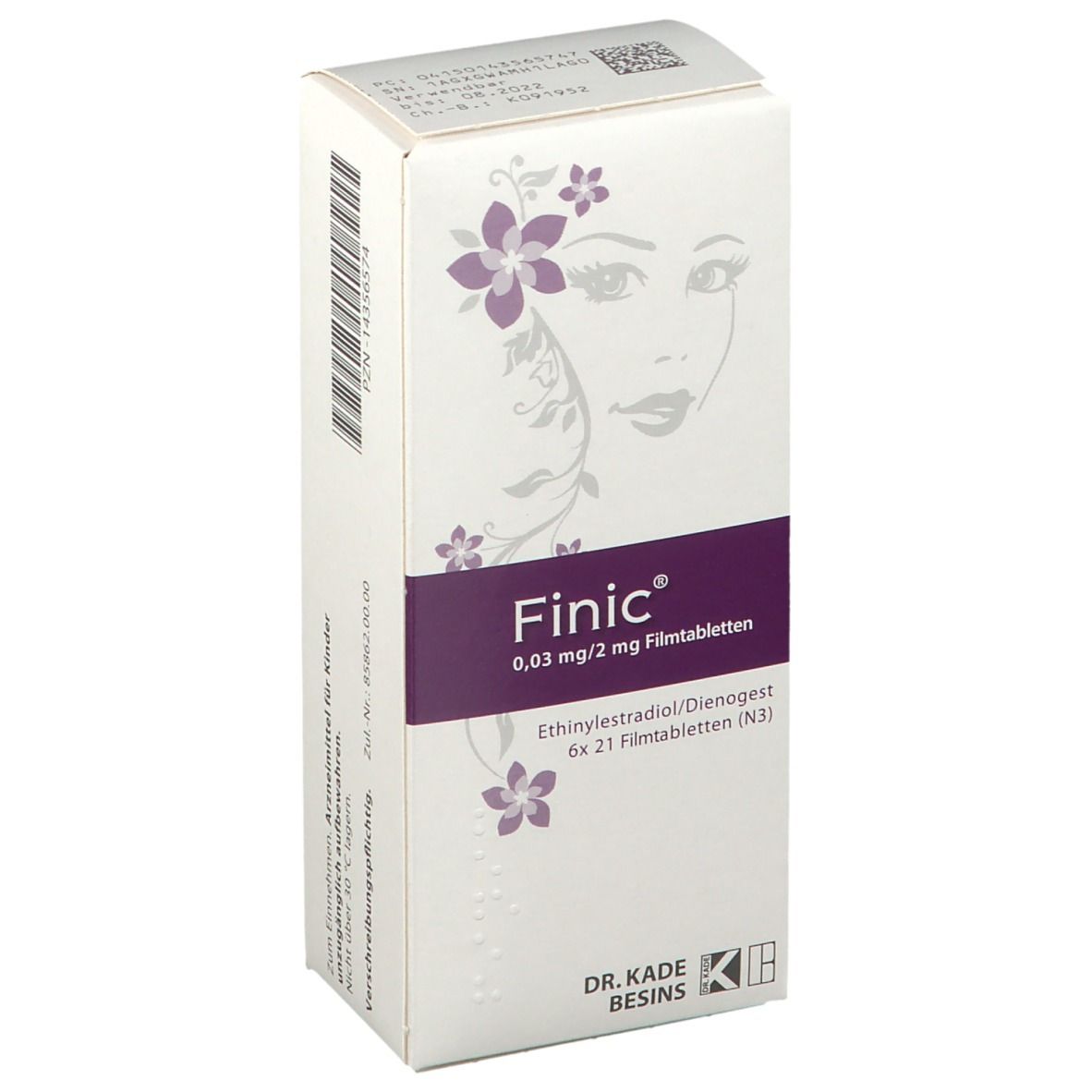 Finic 0,03 mg/2 mg Filmtabletten 126 St