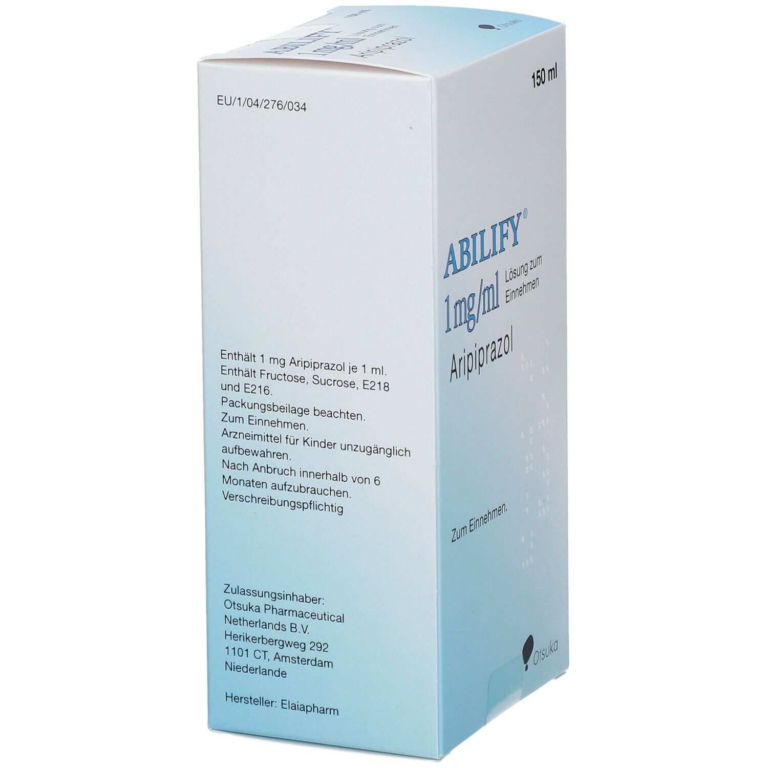 Abilify 1 mg/ml Lösung zum Einnehmen 150 ml