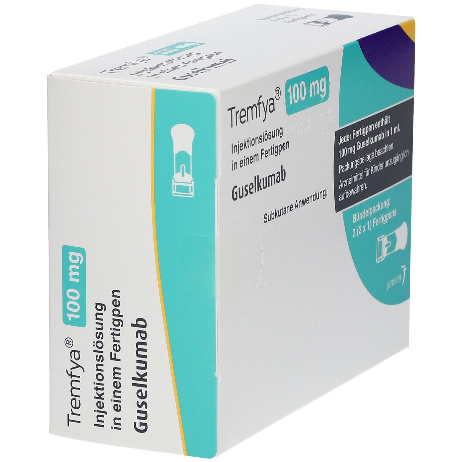 Tremfya 100 mg Injektionslösung in einem Fertigpen 2 St